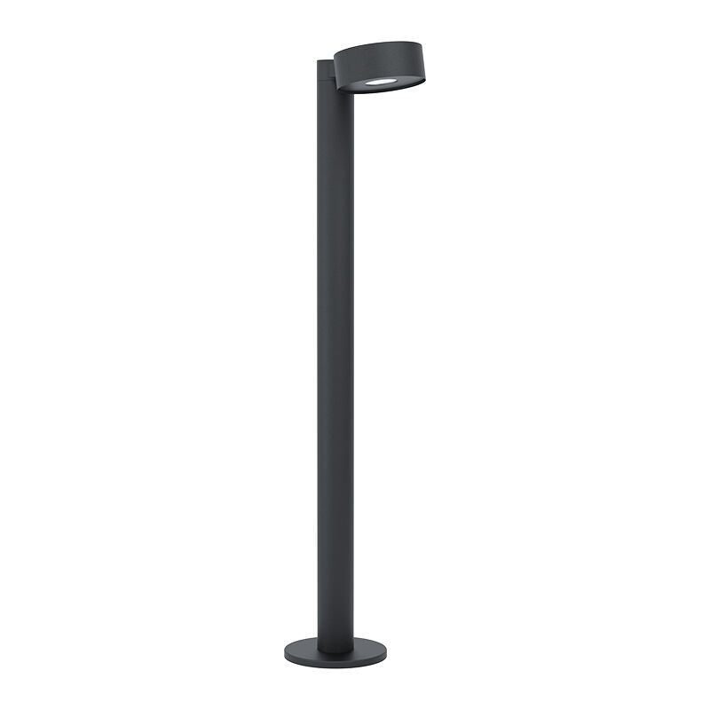 Moderni teräs ulkovalaisin musta, Liliana, 6W, 3000K LED, IP44