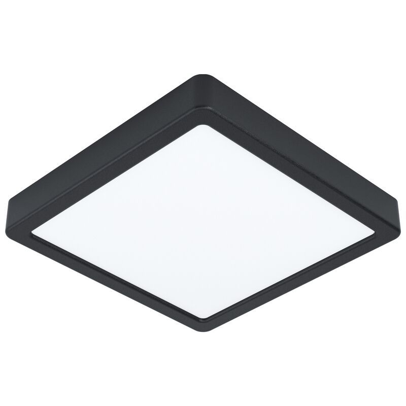 Teräs kattovalaisin musta, Pascale, 16W, 3000K LED