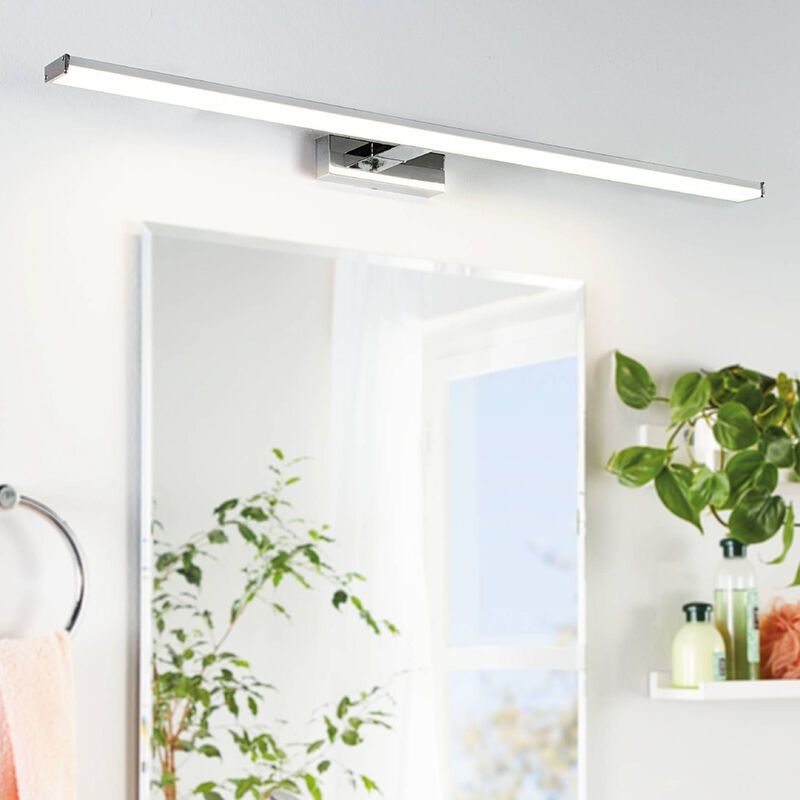 Muovi peilivalaisin kromi, Nancy, 13,5W, 4000K LED, IP44