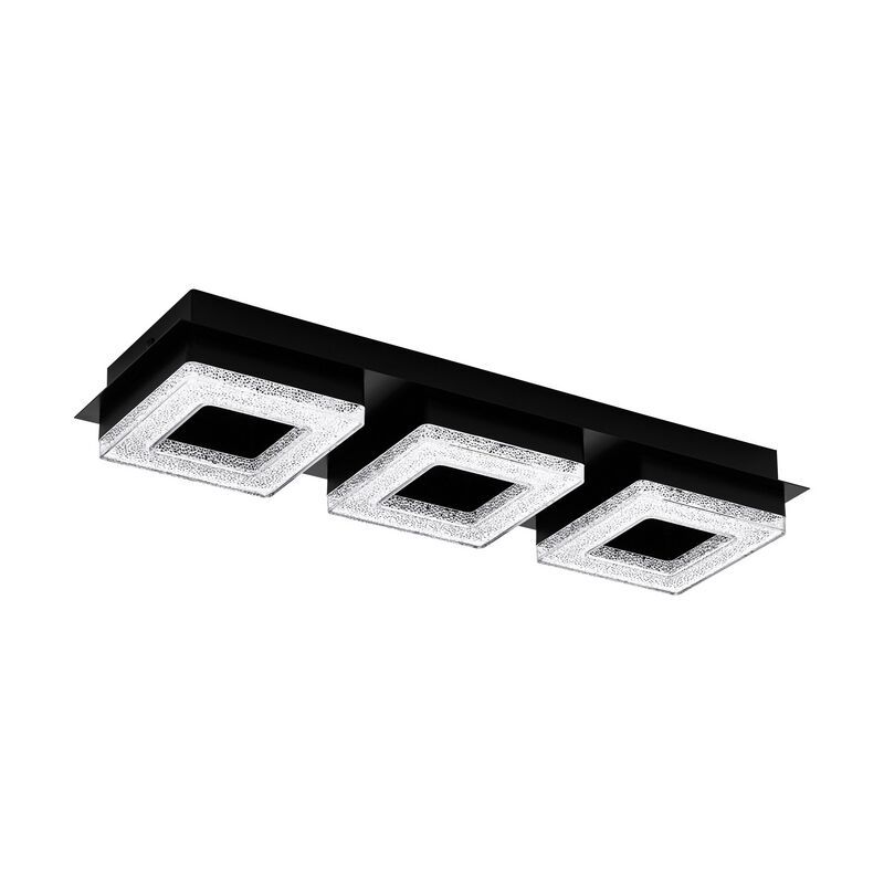 Design teräs kattolamppu musta, Arjo, 4W, 3000K LED