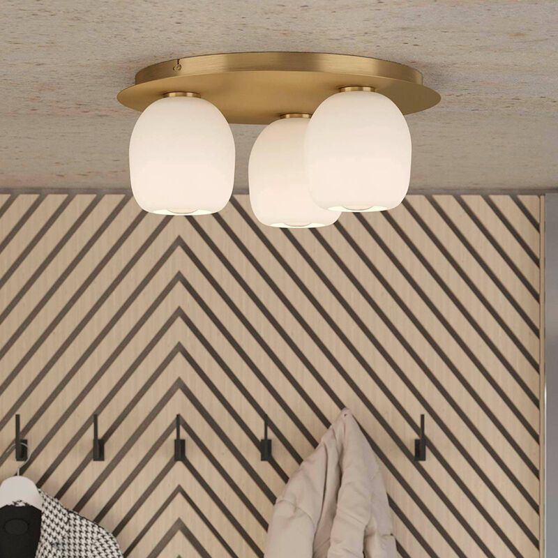 Design lasi kattovalaisin valkoinen, Jeannine