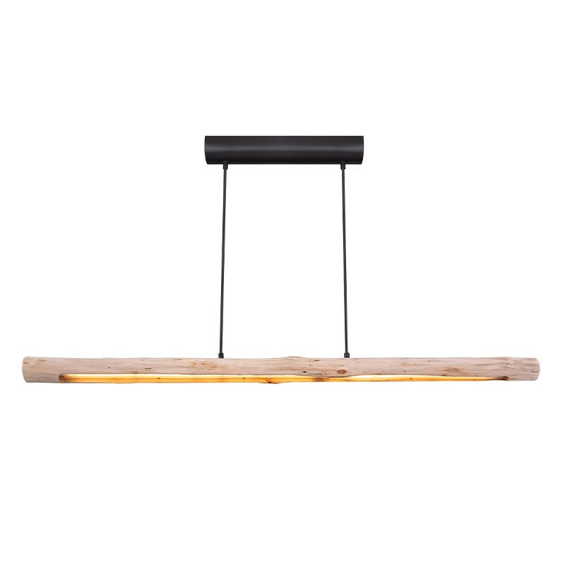 Rustiikkinen puu riippuvalaisin ruskea, Abbas, 25W, 3000K LED Rustiikkinen puu riippuvalaisin ruskea, Abbas, 25W, 3000K LED