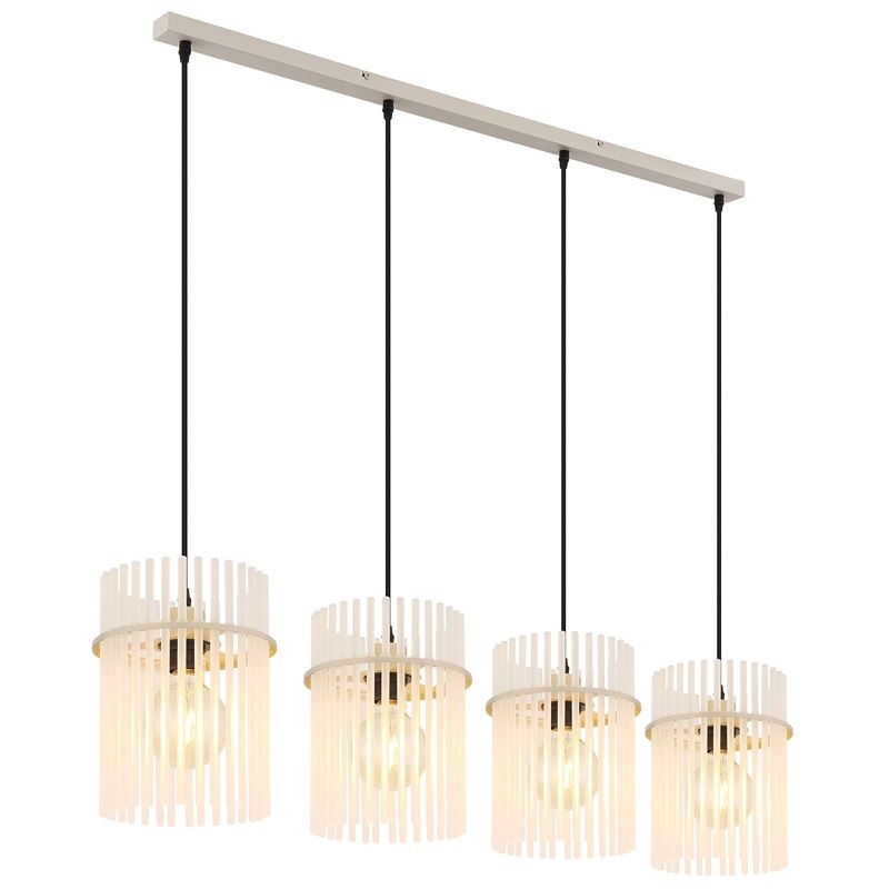 Design metalli riippuvalaisin beige, Genelva
