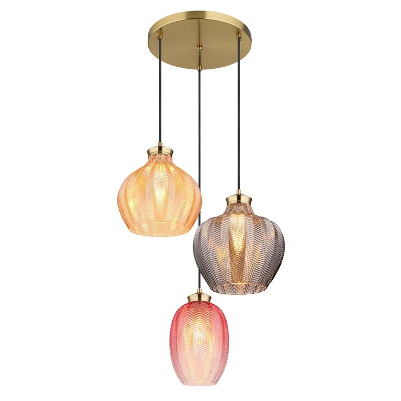 Design lasi riippuvalaisin monivärinen, Jacomina Design lasi riippuvalaisin monivärinen, Jacomina
