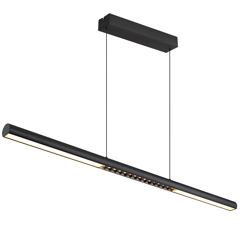 Moderni metalli riippuvalaisin musta, Jakub, 24W, 3000K LED