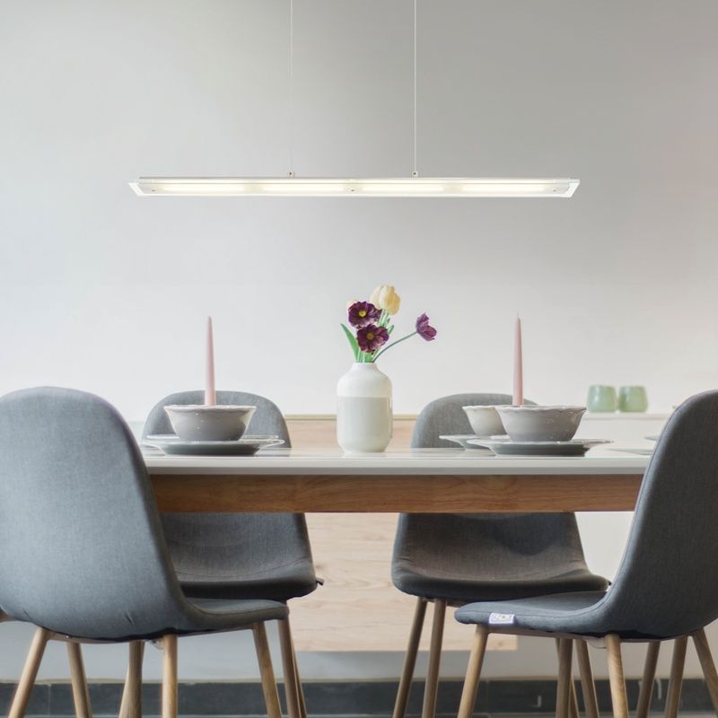 Design metalli riippuvalaisin nikkeli, Nisanur, 20W, white switch LED, kosketushimmentimellä