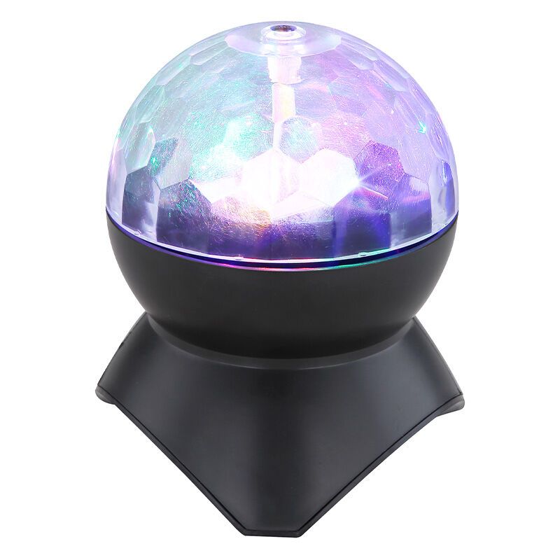 Monivärinen diskovalaisin, muovia, Laurin, 3W, RGB LED, kytkimellä
