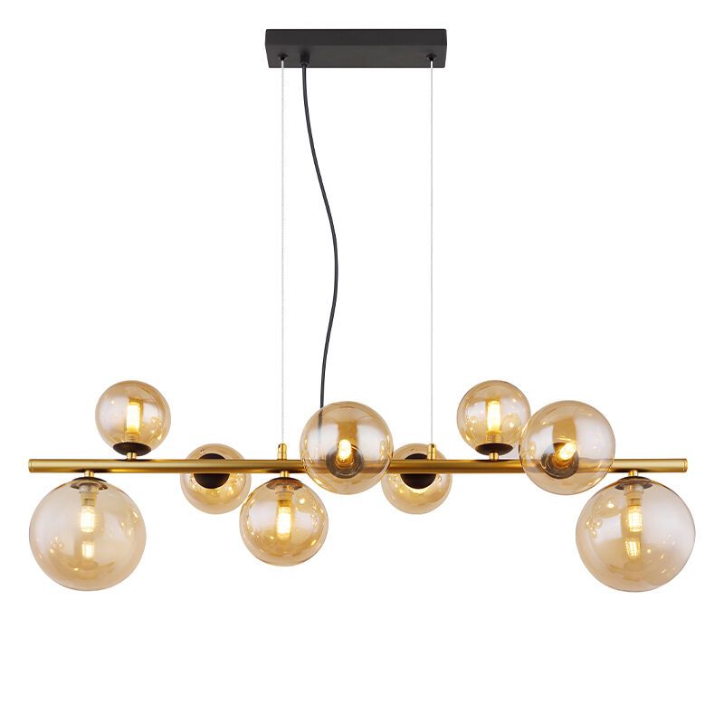 Design lasi riippuvalaisin meripihka, Melinda