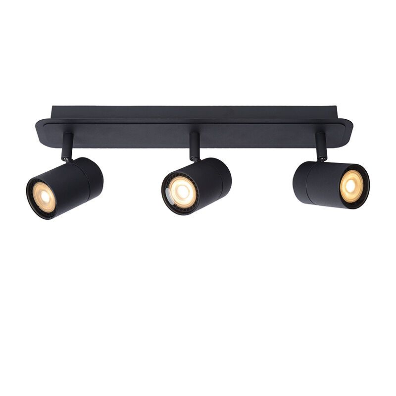 Musta metalli kylpyhuoneen kattokohdevalaisin, Lennert, IP44