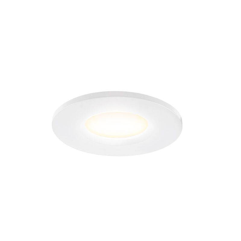 Valkoinen alumiini mini-upotettava spottivalaisin, Philomena, 1,5W, 2700K LED, IP44