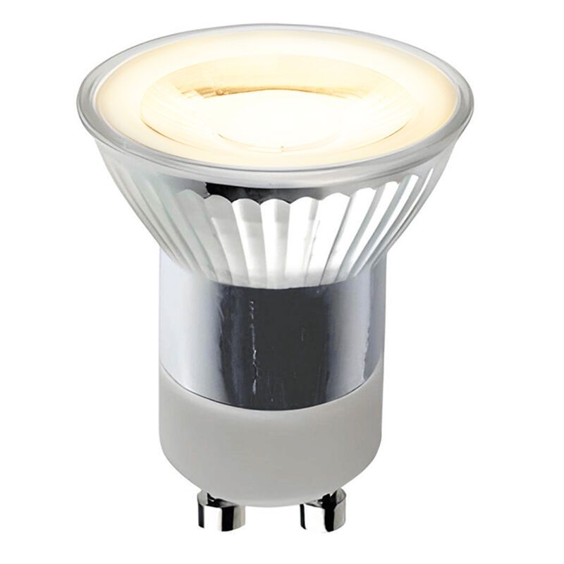 Bisolux GU10 (MR11) LED-lamppu Carli, 3W, 3000K