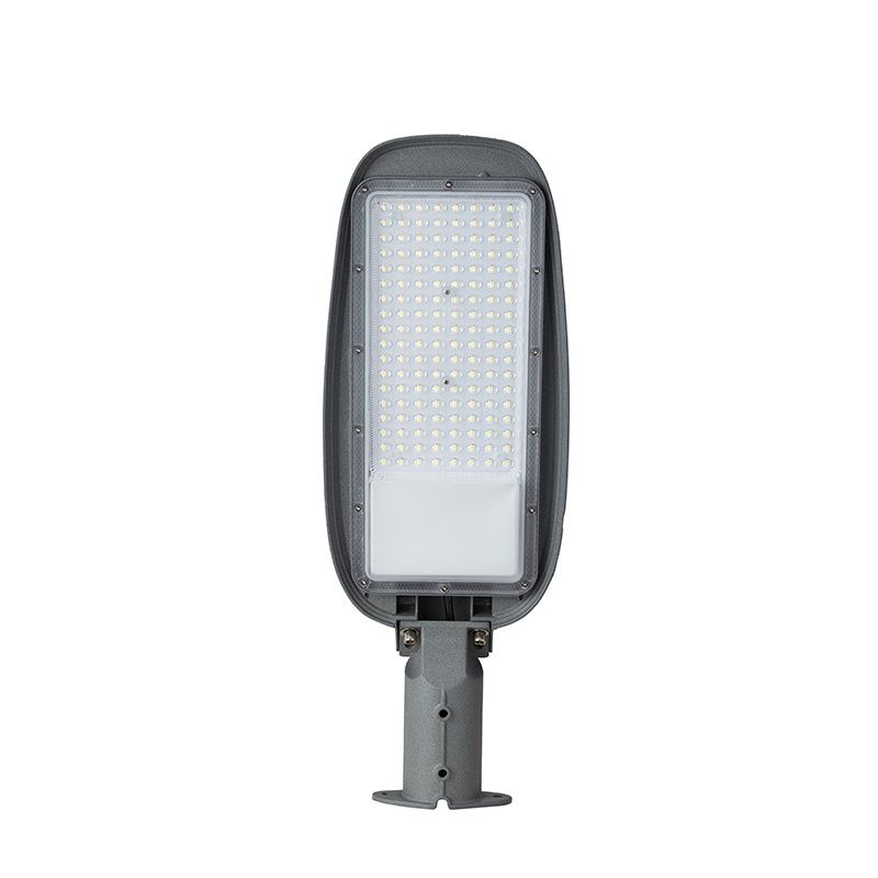 Harmaa alumiini katuvalaisin, Hamse, 100W, 6000K LED, IP66