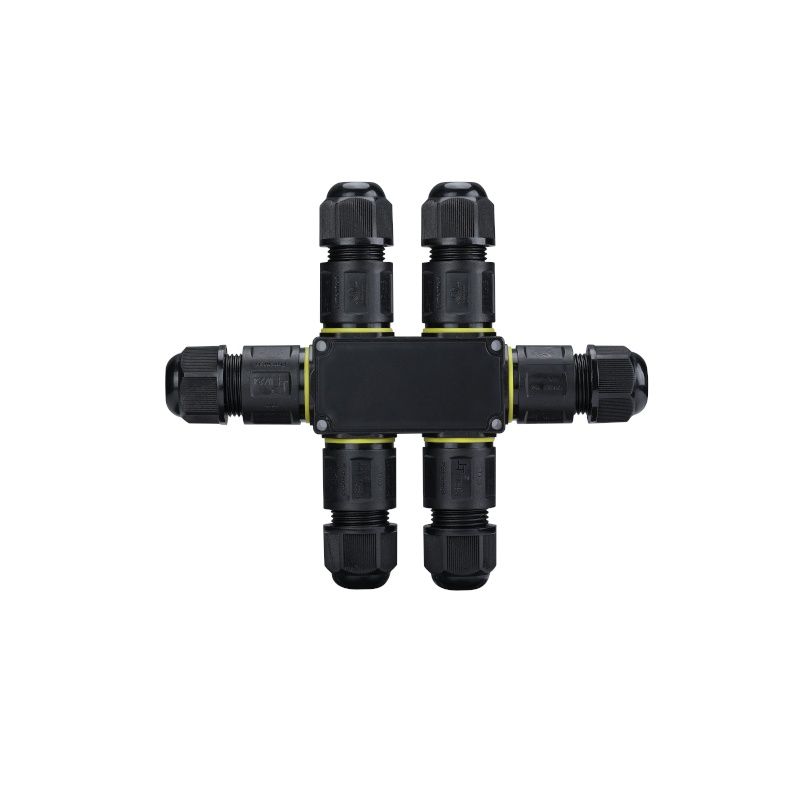 3-nastainen 6-napainen liitin, IP68 3-nastainen 6-napainen liitin, IP68