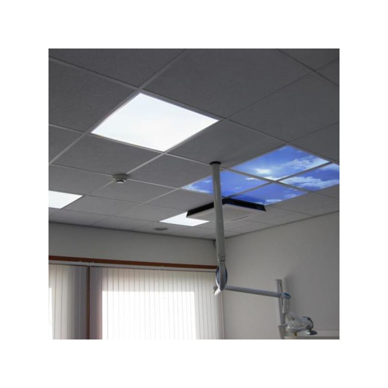 Valokuvatulostepilvi - 4 akryylilevyn sarja tulosteella, 60x60 cm LED-paneeleille