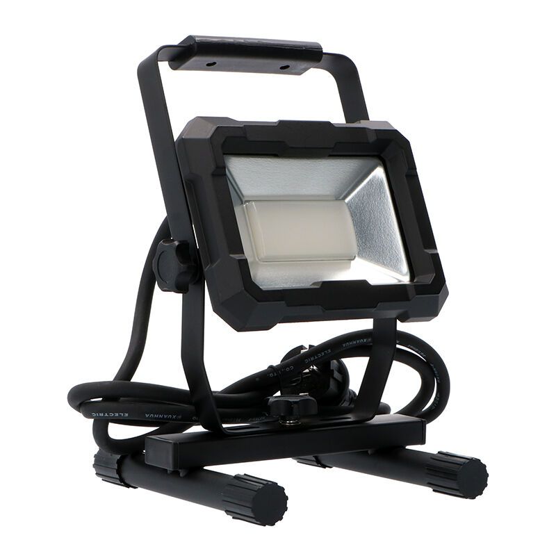 Musta työvalo alumiinia, Branko, 30W, 4000K LED, IP65 Musta työvalo alumiinia, Branko, 30W, 4000K LED, IP65