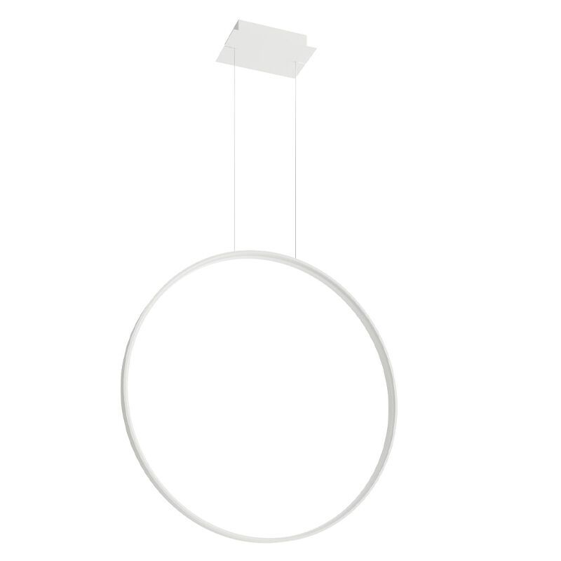 Alumiini riippuvalaisin valkoinen, Ringo, 50W, 3000K LED