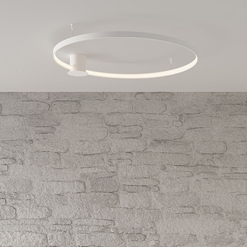 Alumiini kattolamppu valkoinen, Ringo, 30W, 3000K LED