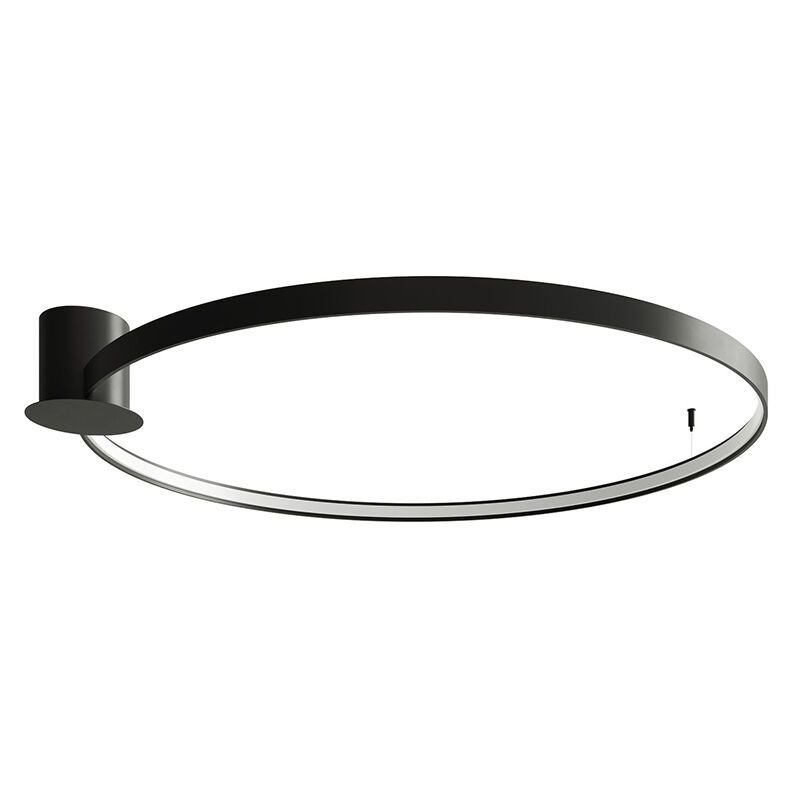 Alumiini kattolamppu musta, Ringo, 70W, 3000K LED