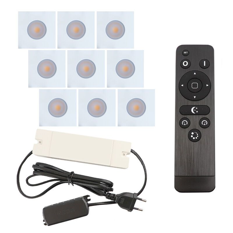 Alumiini veranda pintavalaisin valkoinen, Dico, 27W, 2700K LED, IP65, kaukosäätimellä Alumiini veranda pintavalaisin valkoinen, Dico, 27W, 2700K LED, IP65, kaukosäätimellä