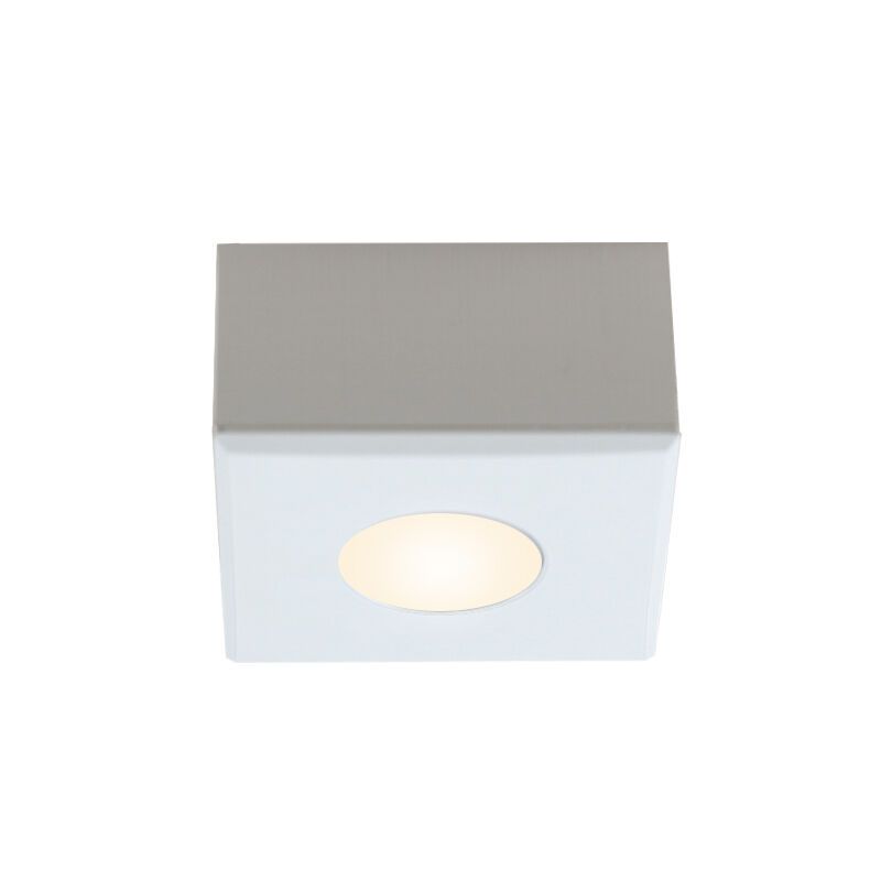 Alumiini veranda upotettava spottivalaisin valkoinen, Fredo, 3W, 2700K LED, IP44 Alumiini veranda upotettava spottivalaisin valkoinen, Fredo, 3W, 2700K LED, IP44