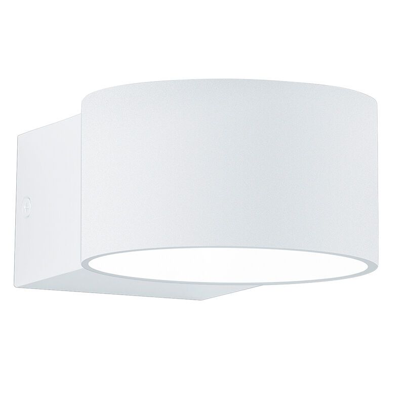 Valkoinen metalli ylös alas seinävalaisin, Tyra, 4,3W, 3000K LED