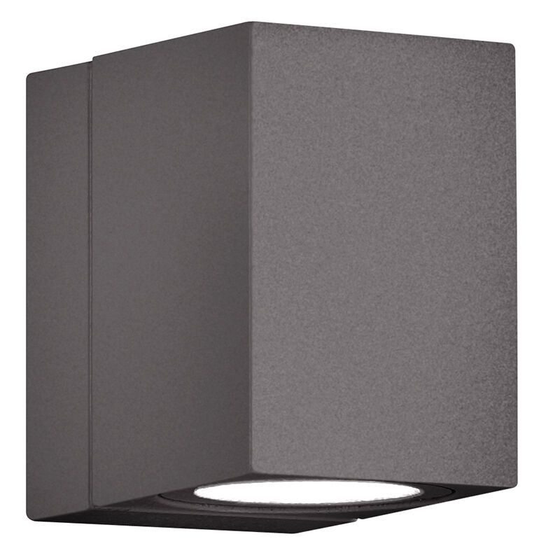 Antrasiitti alumiini ulkovalaisin, Brixham, 3W, 3000K LED, IP54