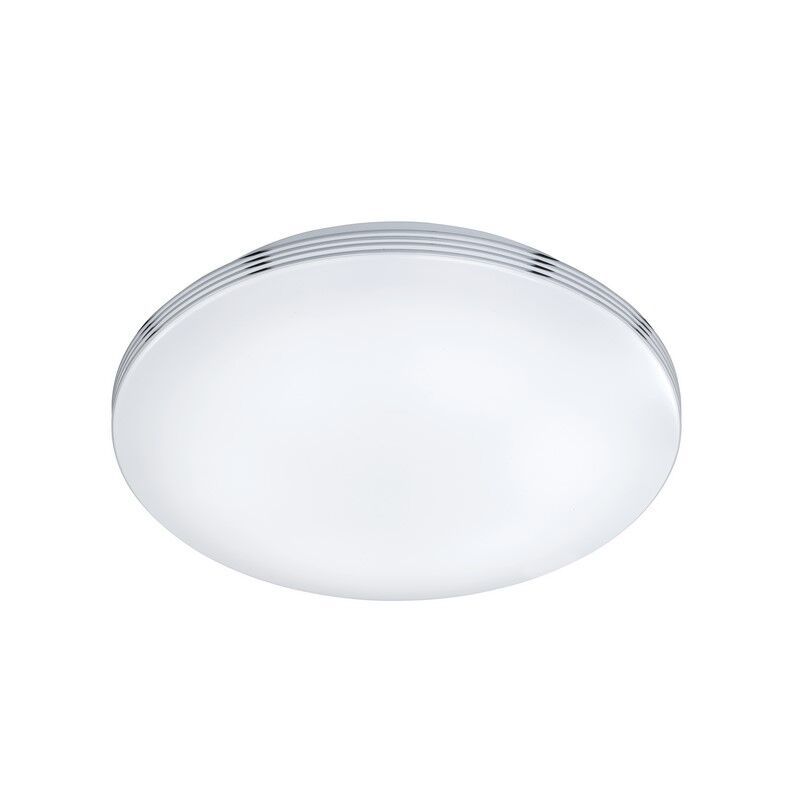Kromi muovi kylpyhuoneen kattovalaisin, Brunella, 18W, 3000K LED, IP44