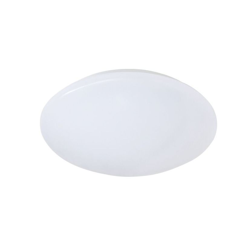 Valkoinen muovi kattolamppu, Vanysia, 12W, 3000K LED, IP44