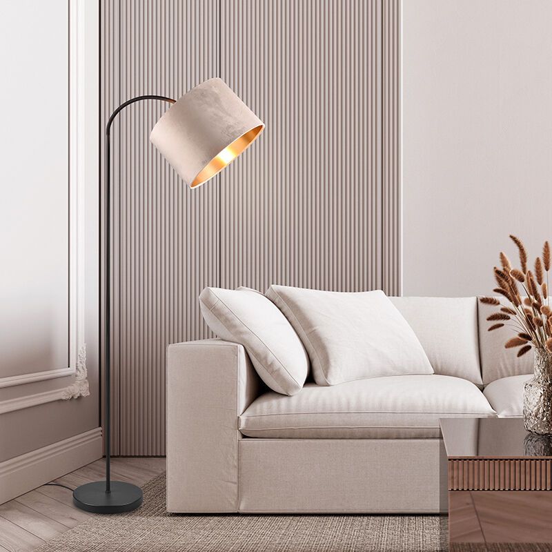 Beige kangas kaarilamppu, Ercan