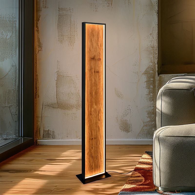 Design lattiavalaisin puu, Tanneke, 35W, 3000K LED, katkaisimella