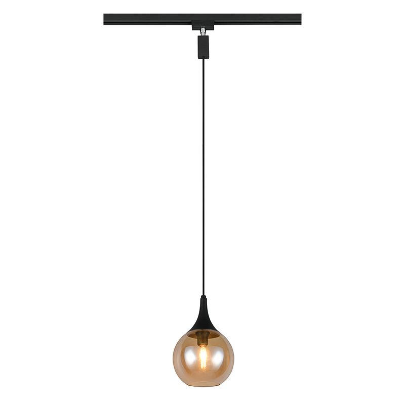 Meripihka lasi 1-faset lampe på lyseskinne, Ervin