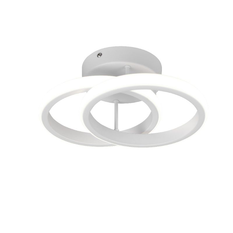 Valkoinen metalli kattovalaisin, Yasser, 7W, 4000K LED