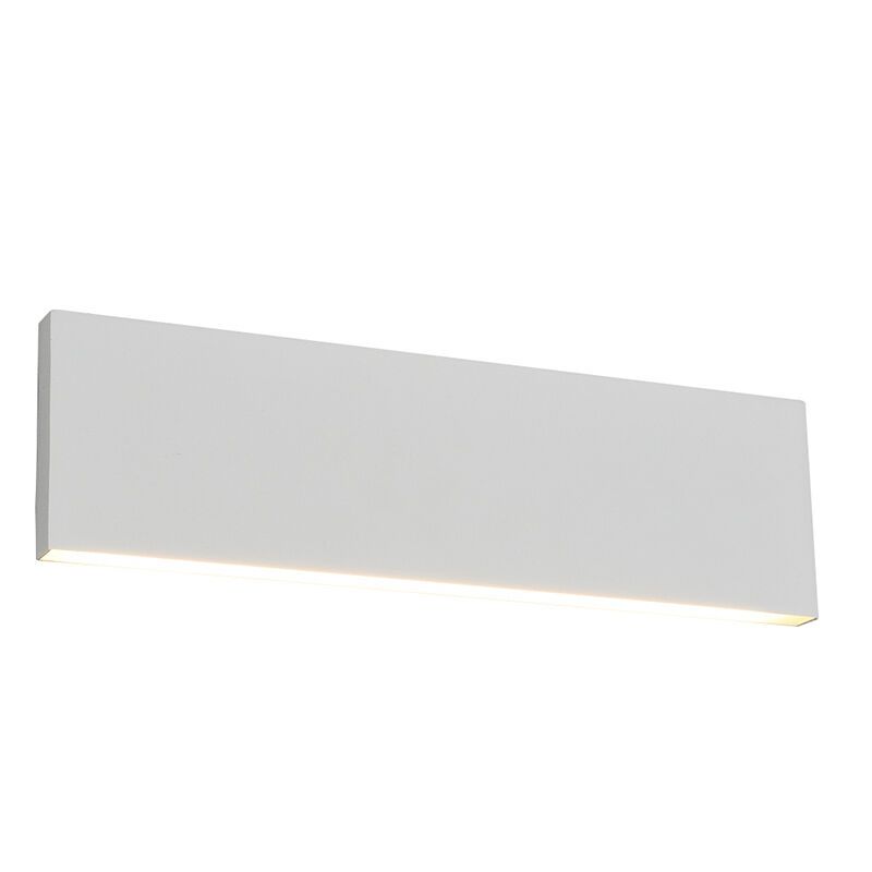 Valkoinen metalli ylös alas seinävalaisin, Coscon, 6W, 3000K LED