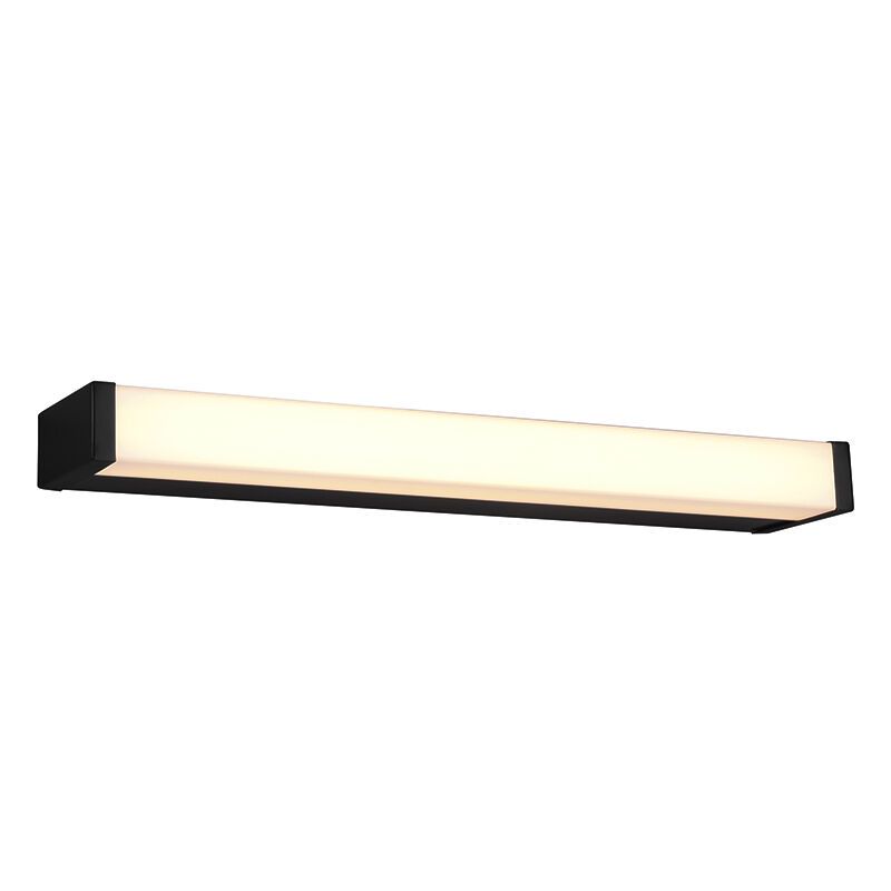 Musta metalli kylpyhuoneen seinävalaisin, Celesta, 6W, 3000K LED, IP44