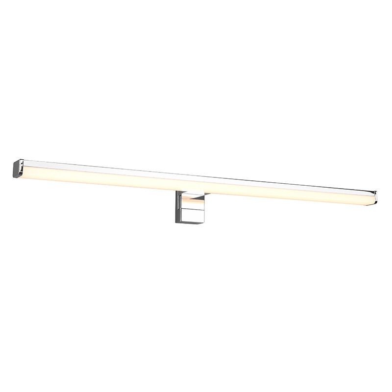 Kromi muovi seinävalaisin , Celal, 11,5W, 3000K LED, IP44