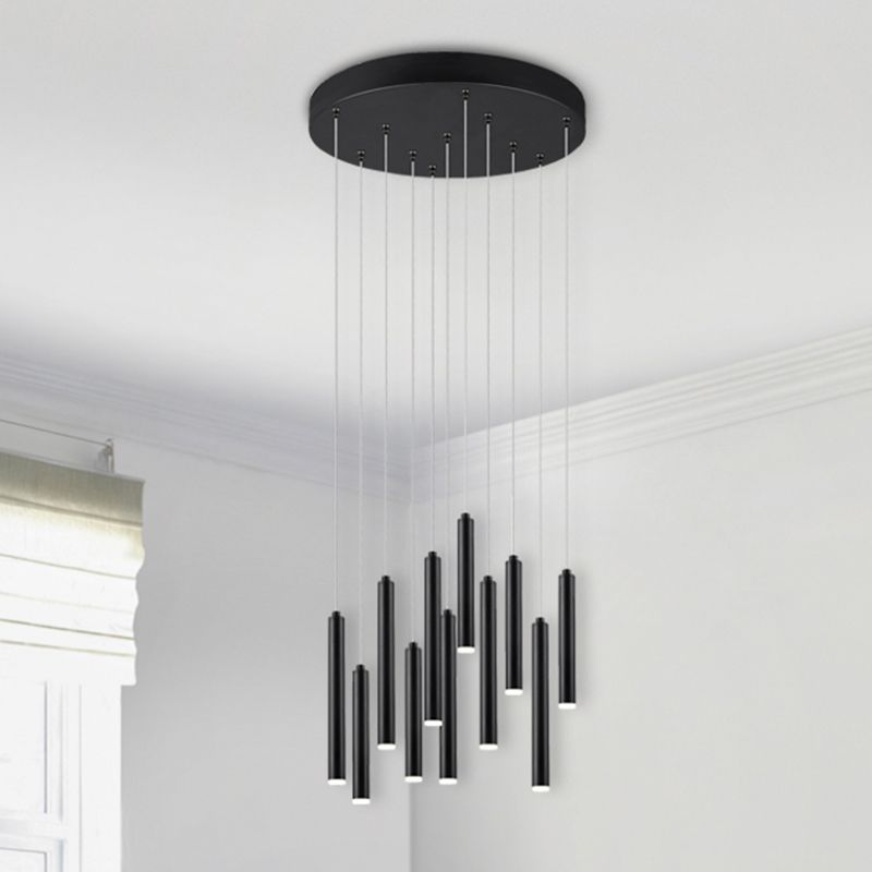 Musta metalli riippuvalaisin, Jessamy, 2,5W, 3000K LED