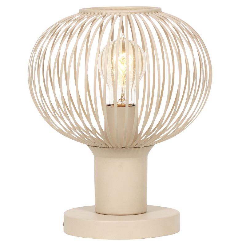 Beige metalli pöytävalaisin, Gjalt