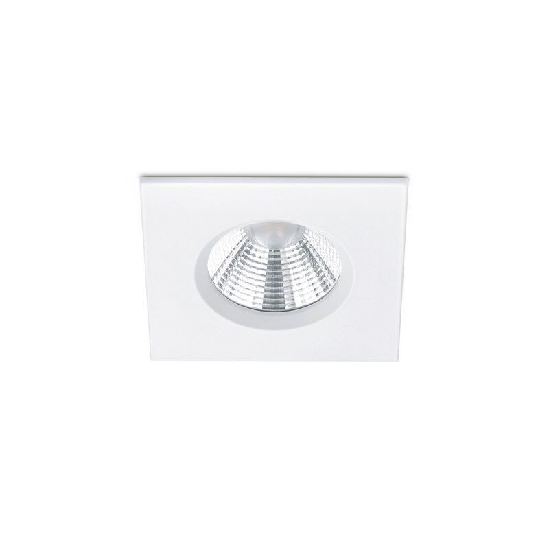 Valkoinen metalli kylpyhuoneen upotettava spottivalaisin, Iman, 5W, 3000K LED, IP65