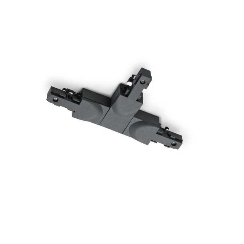 Musta T-kappale, jossa ohjain vasemmalla