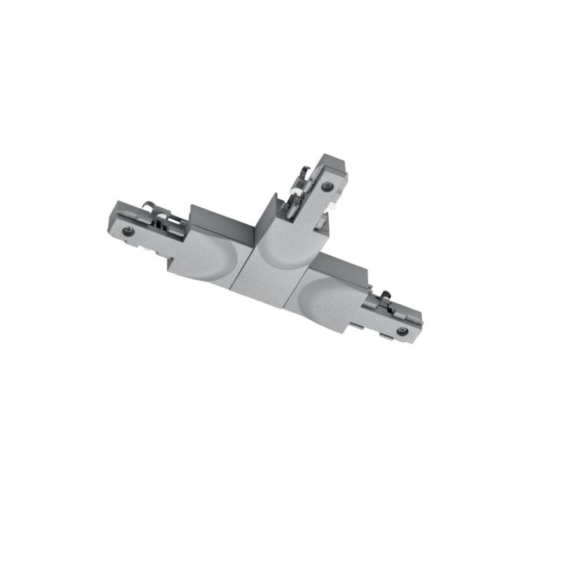 Harmaa T-kappale, jossa ohjain oikealla