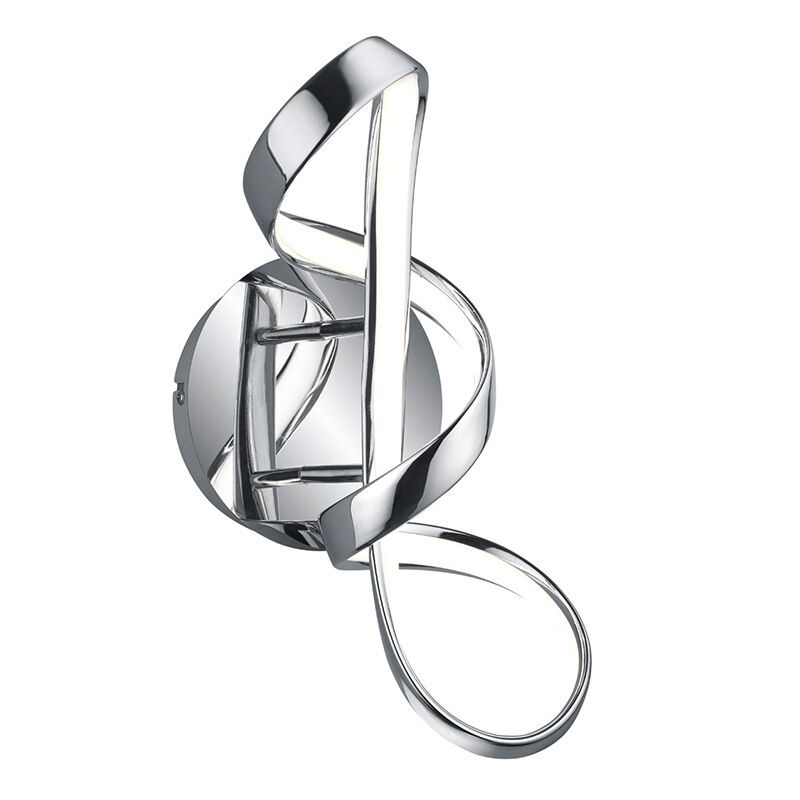 Kromi metalli seinävalaisin , Renso, 18W, 4000K LED, 3-portaisesti himmennettävä