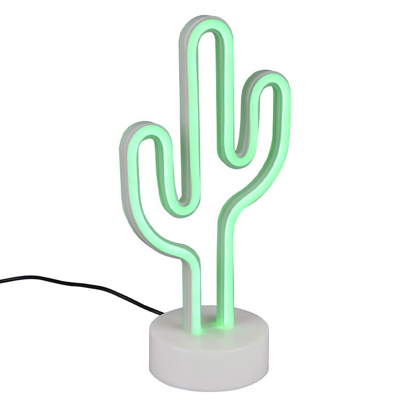 Vihreä muovi lastenhuoneen pöytävalaisin, Setian, 1W, 3000K LED