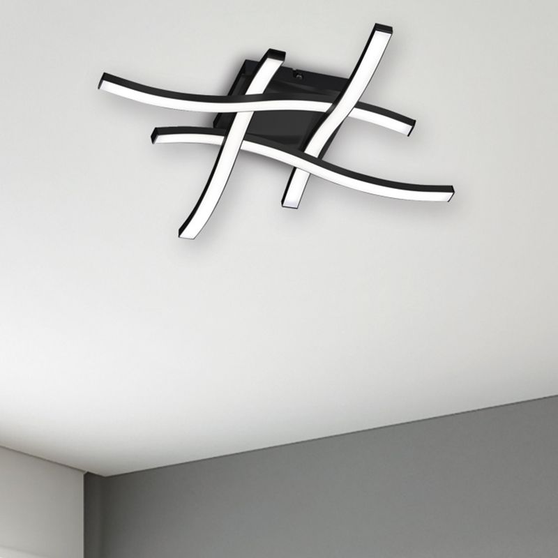 Musta metalli kattolamppu, Go, 5W, 3000K LED