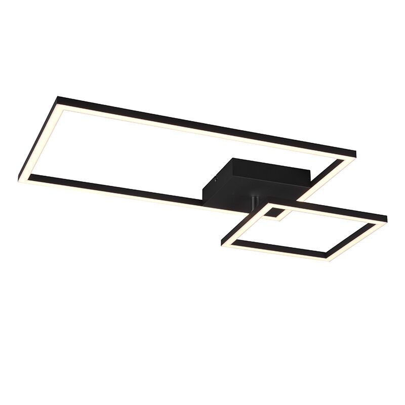 Musta metalli kattolamppu, Binc, 25W, 3000K LED