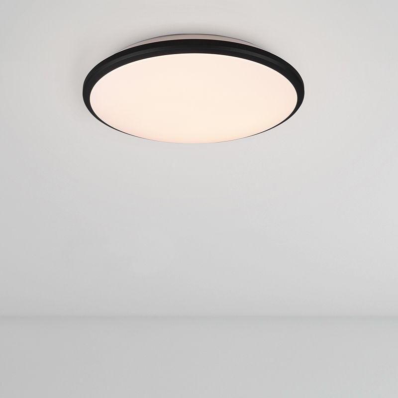 Musta muovi kattolamppu, Celine, 20,5W, 3000K LED