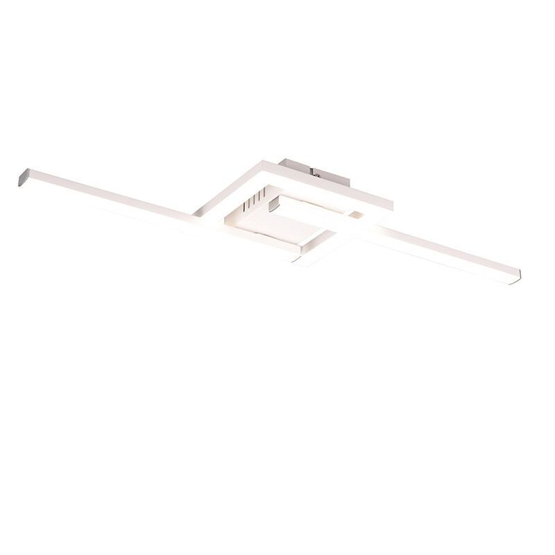 Valkoinen metalli kattovalaisin, Mahad, 17W, 4000K LED