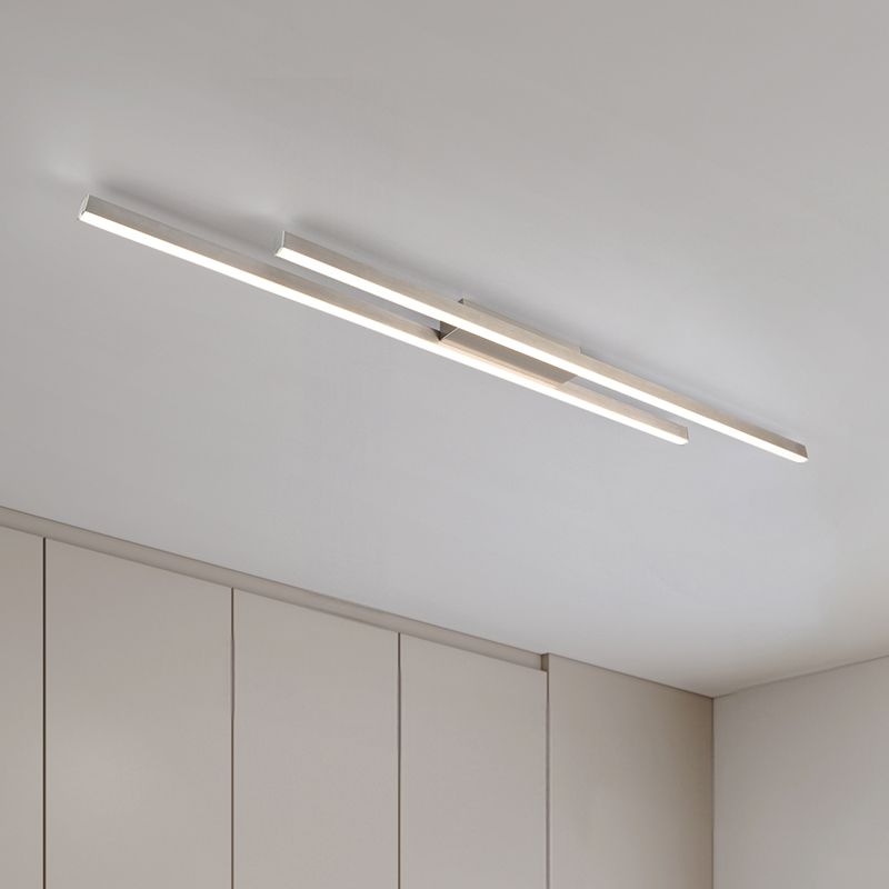 Nikkeli metalli kattolamppu, Sangeeta, 22W, 3000K LED