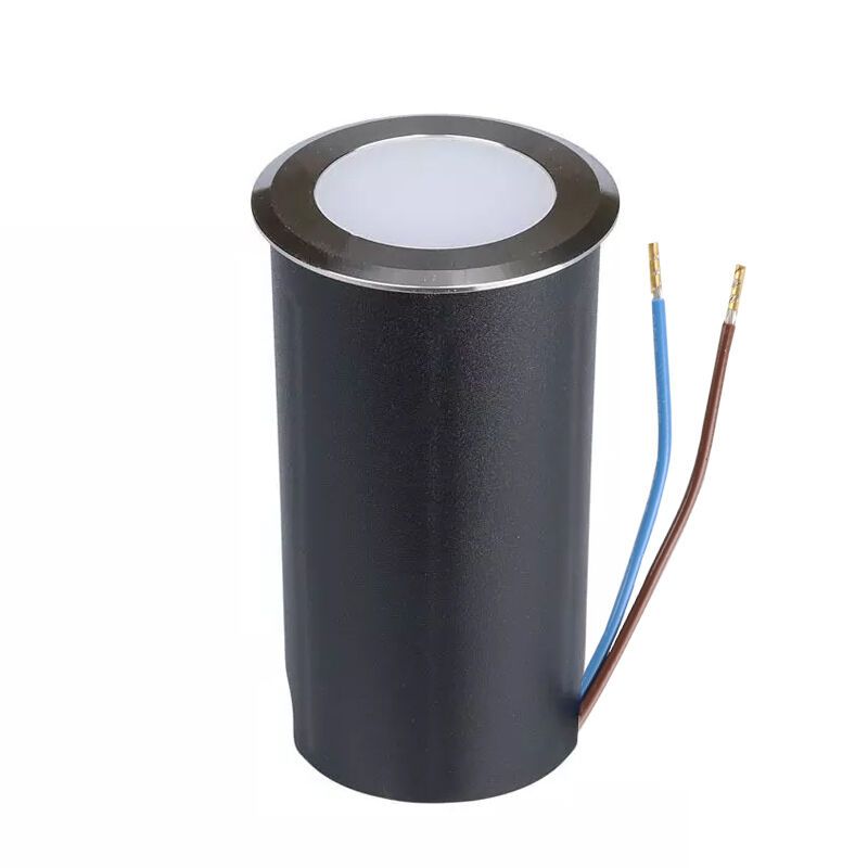 Moderni maavalaisin hopea, Marcus, 1W, 6500K LED, IP67