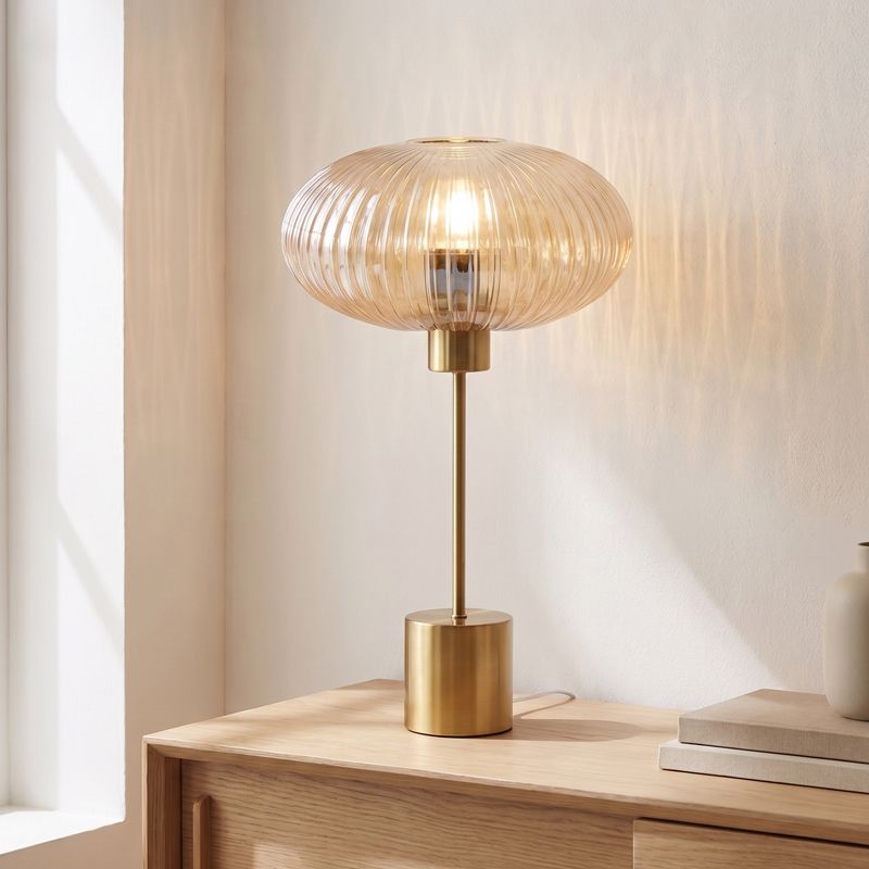 Design bordlampe meripihka, Charlois, katkaisimella