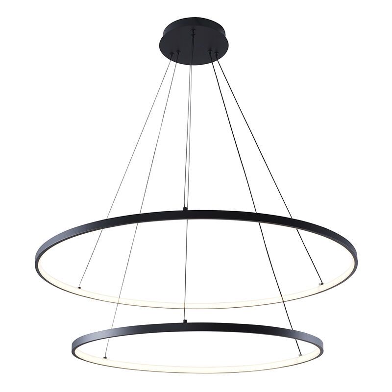 Design riippuvalaisin valaisin ruokapöydän päälle musta, Kubra, 60W, lämmin–kylmä valkoinen säädettävä LED Design riippuvalaisin valaisin ruokapöydän päälle musta, Kubra, 60W, lämmin–kylmä valkoinen säädettävä LED